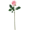 Artificial flowers with a wet texture and high-end touch, rose, European-style home living room dining table decoration, wedding decoration, European moon rose Item Picture